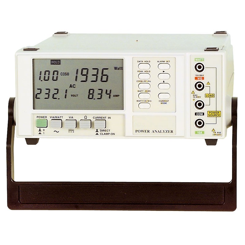 Wattmètre numérique monophasé programmable 600 V : GPM-8310