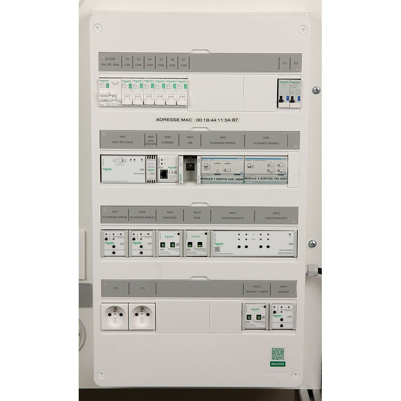 KNX technology complete connected house